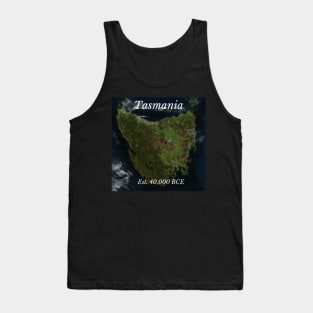 Tasmania, EST. 40,000BCE Tank Top